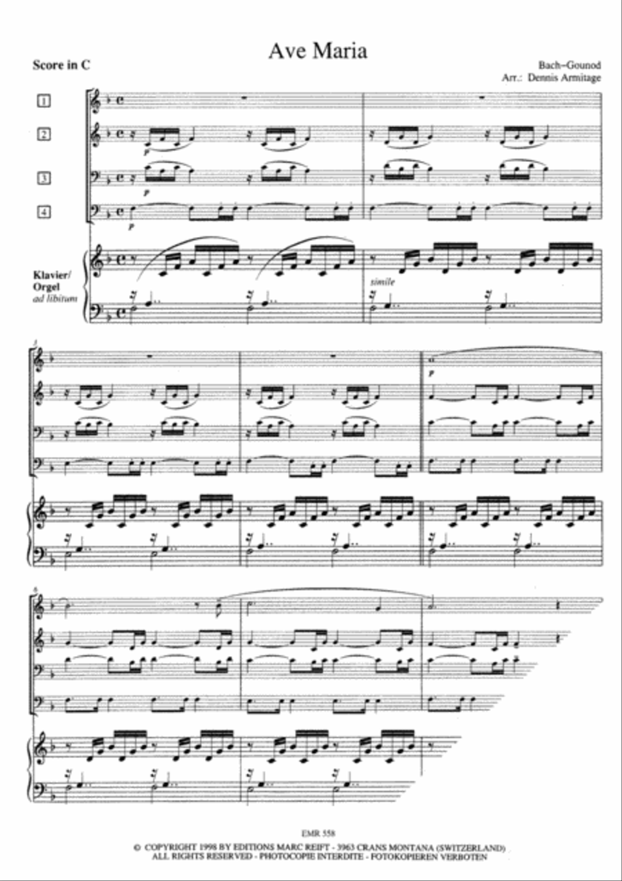 3 Quartets Volume 1 Brass Quartet scores gallery preview page 11