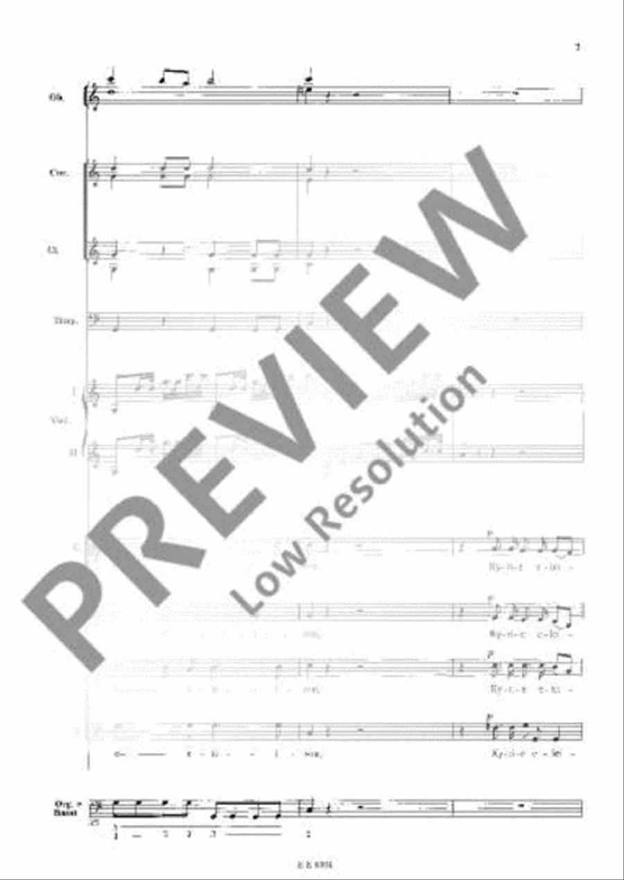 Missa C major Missa C major Choir scores gallery preview page 16