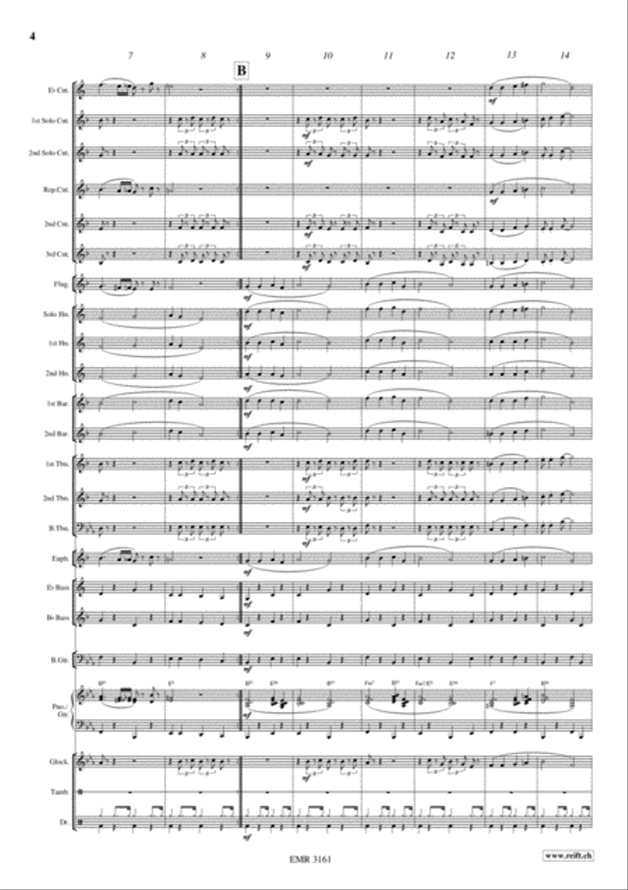 Kling Glöckchen Brass Band scores gallery preview page 5