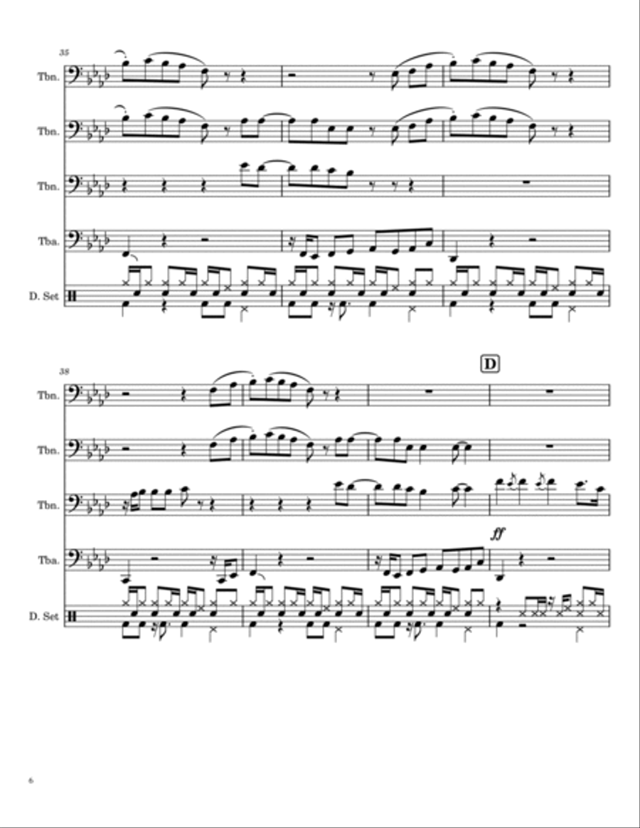 Finesse Finesse Brass Ensemble scores gallery preview page 6