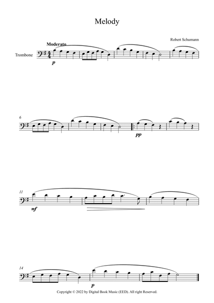 Melody - Robert Schumann (Trombone)