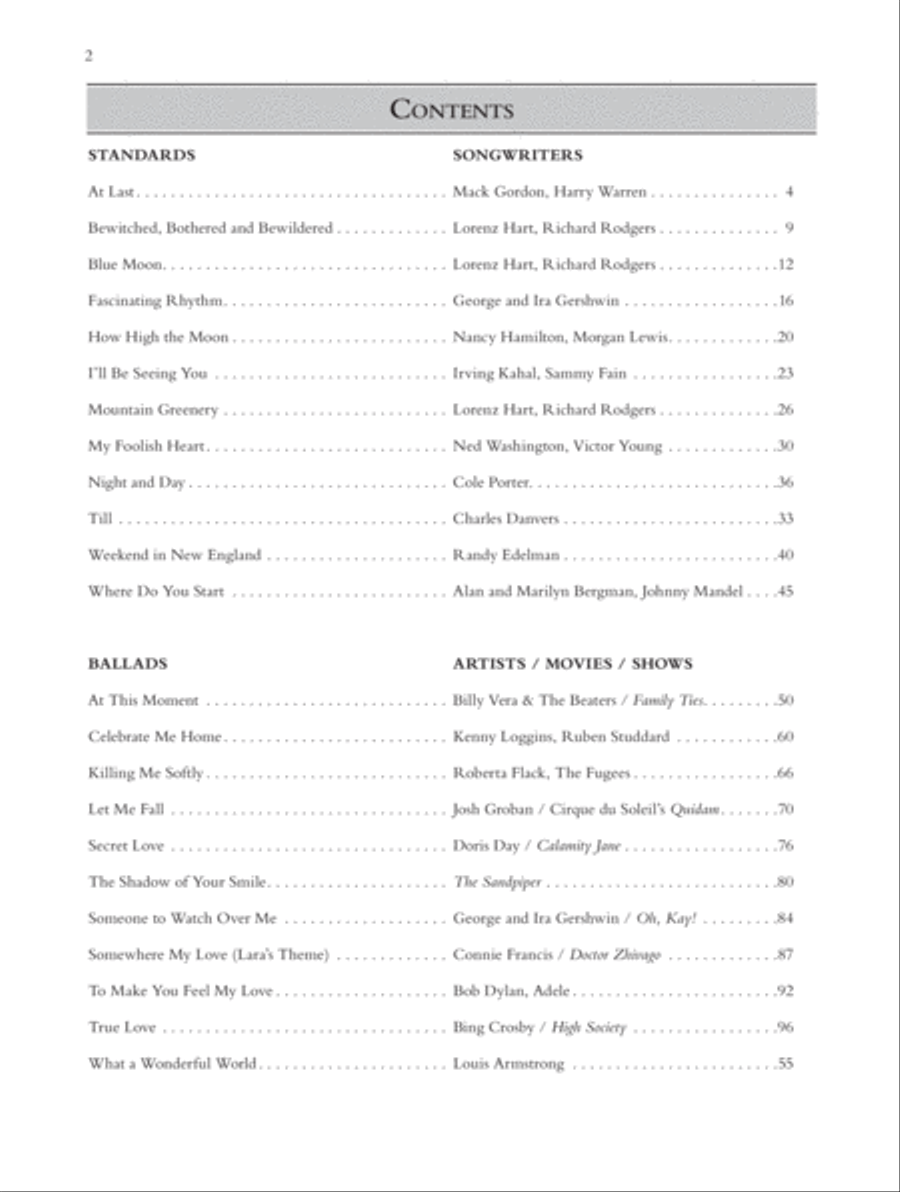 Dan Coates Popular Piano Library -- Collected Piano Solos Piano Solo scores gallery preview page 2
