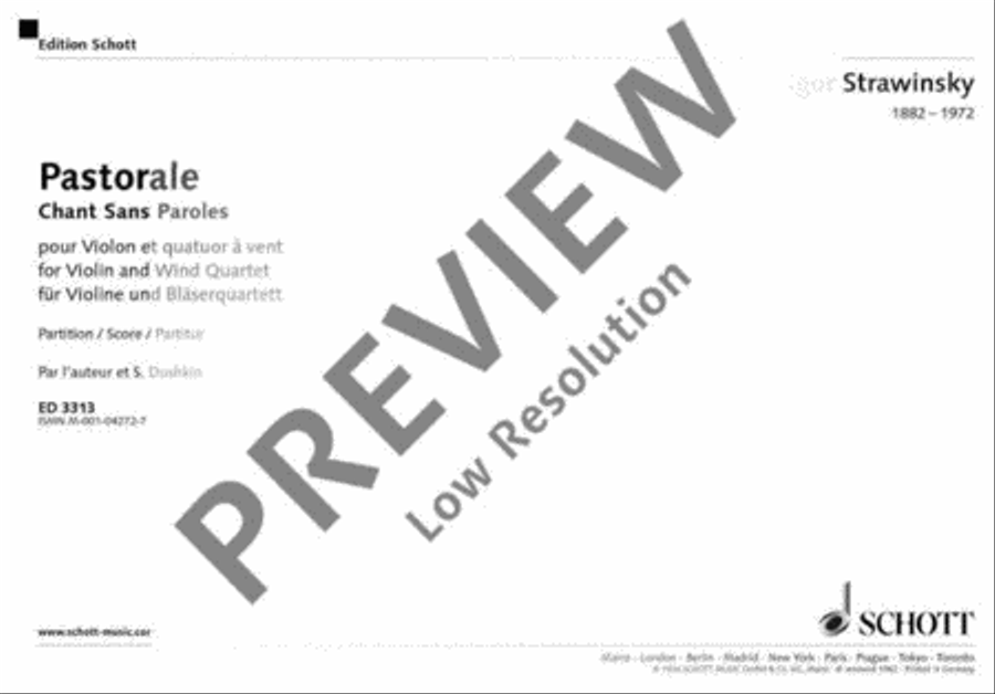 Pastorale English Horn scores gallery preview page 2