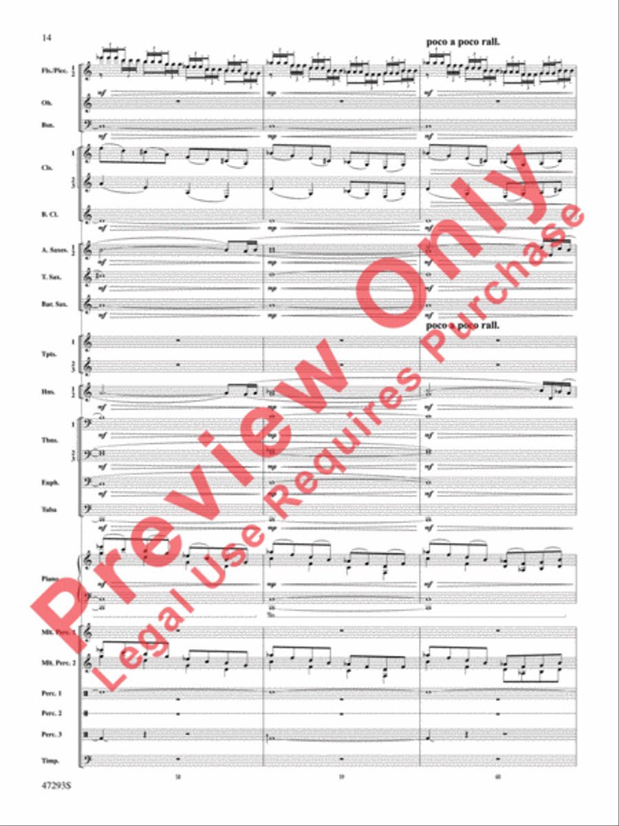 Phantasmagoria Concert Band scores gallery preview page 15