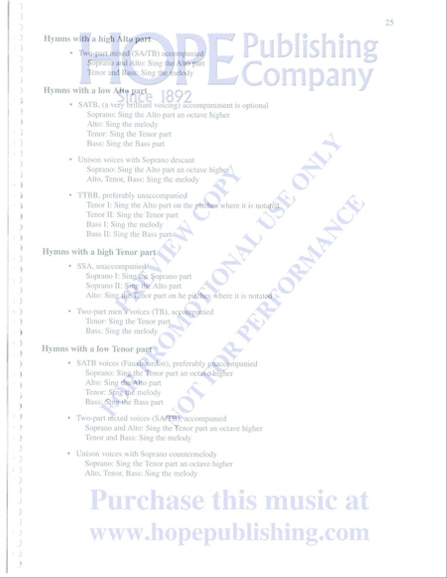 Practical Guide to Arranging Music for Organ, Choir, Handbells & Other Instrumen Choir scores gallery preview page 26