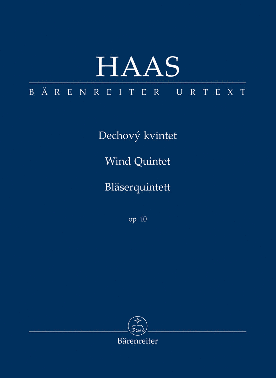 Wind Quintet, op. 10 Woodwind Quintet scores gallery preview page 1
