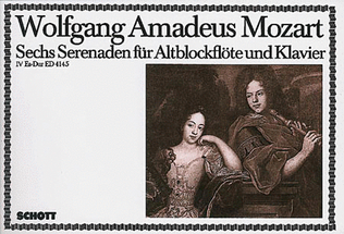 Book cover for Serenade No. 4 in Eb major, KV 252
