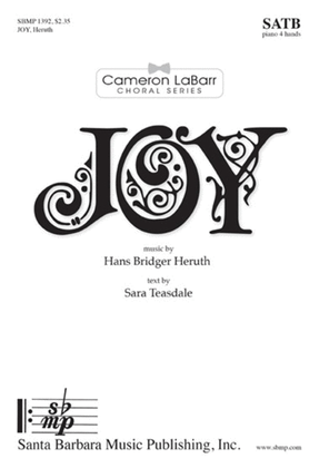 Book cover for Joy - SATB Octavo