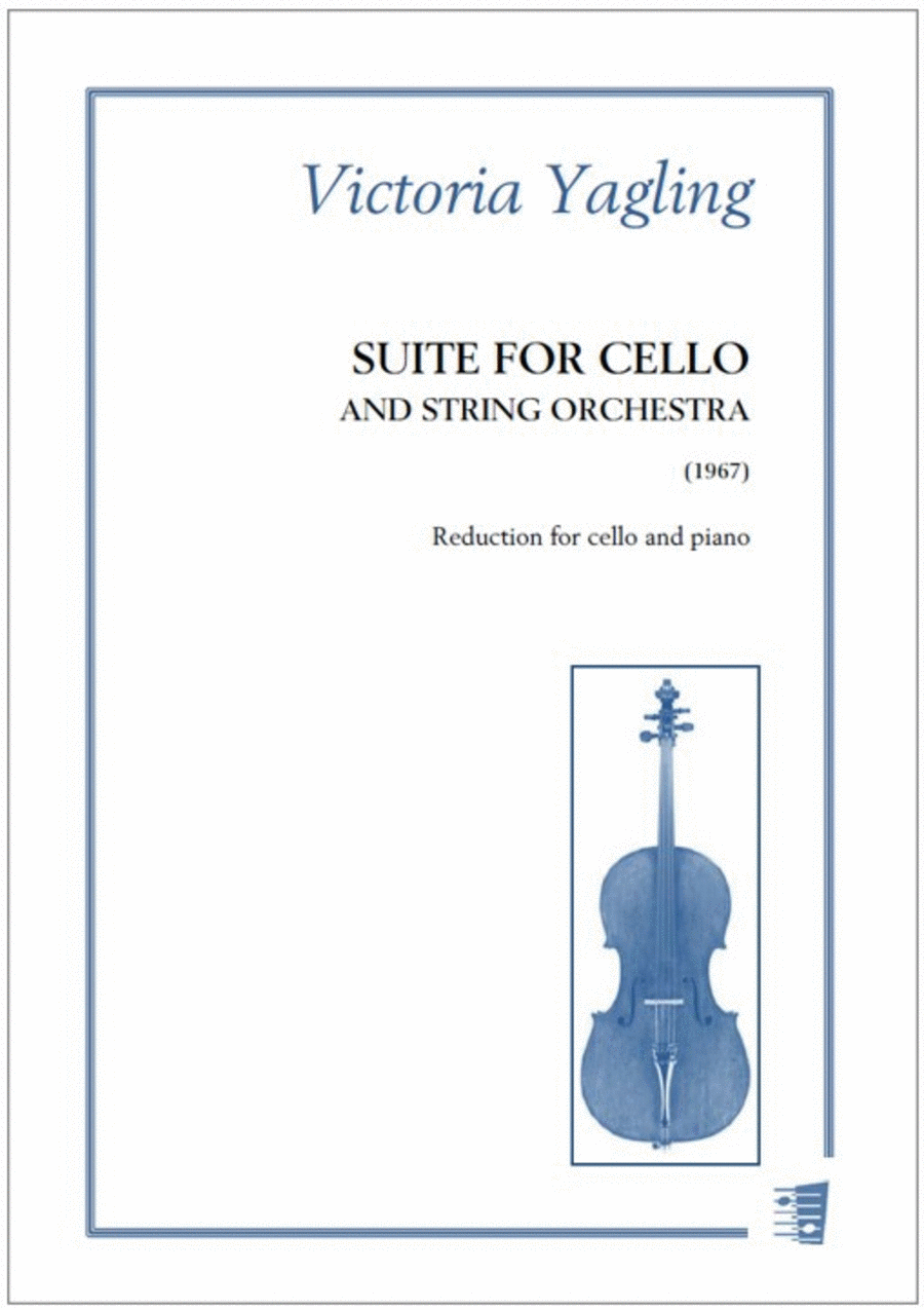 Suite for cello and string orchestra (1967) - Solo part and piano reduction