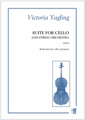 Book cover for Suite for cello and string orchestra (1967) - Solo part & piano reduction