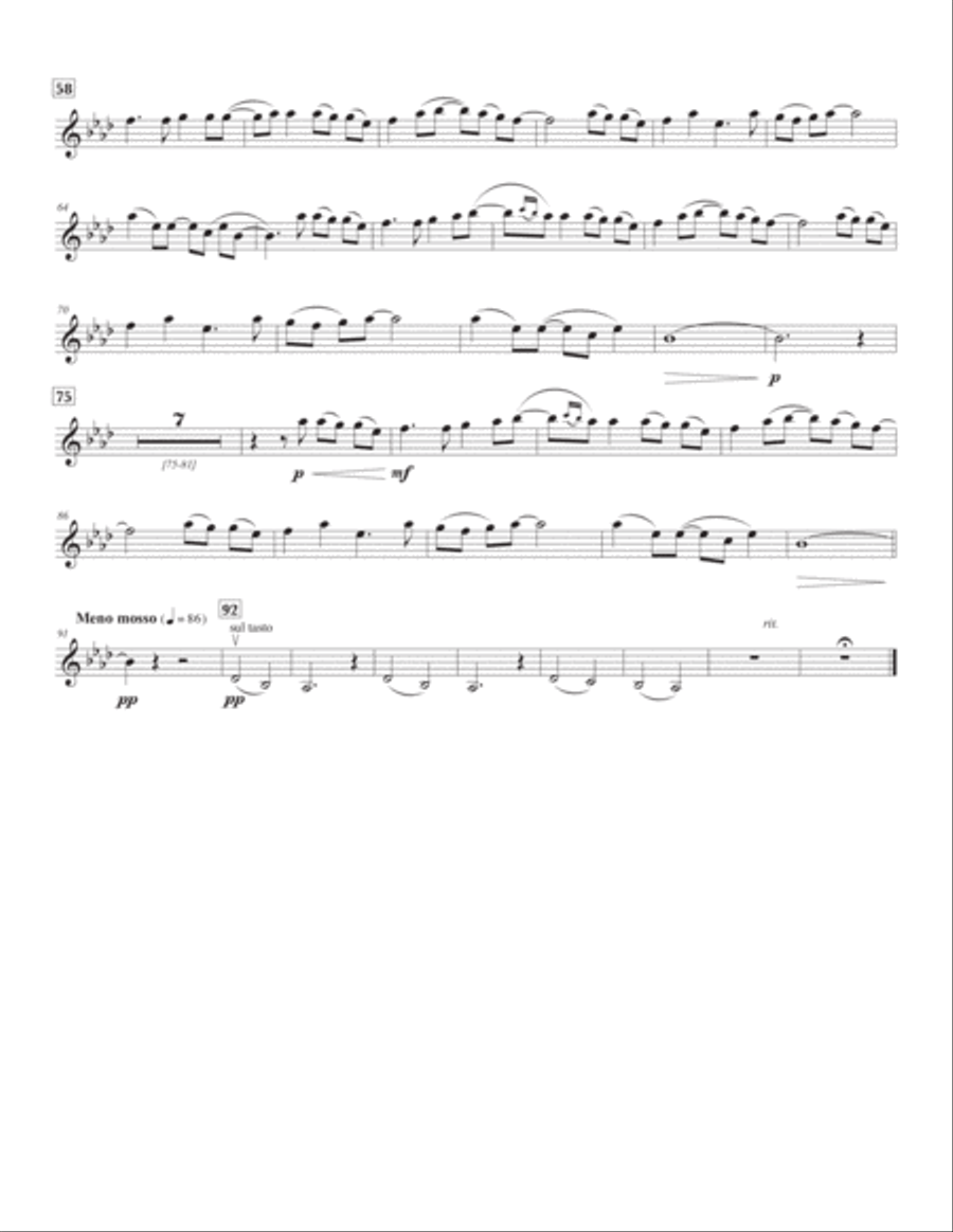 Everytime We Touch String Quartet scores gallery preview page 2