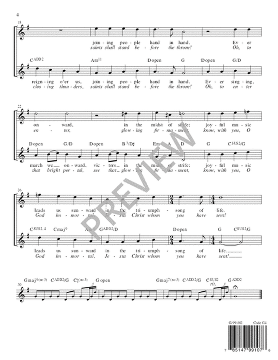 Joyful, Joyful, We Adore You / Sing with All the Saints in Glory - Guitar edition