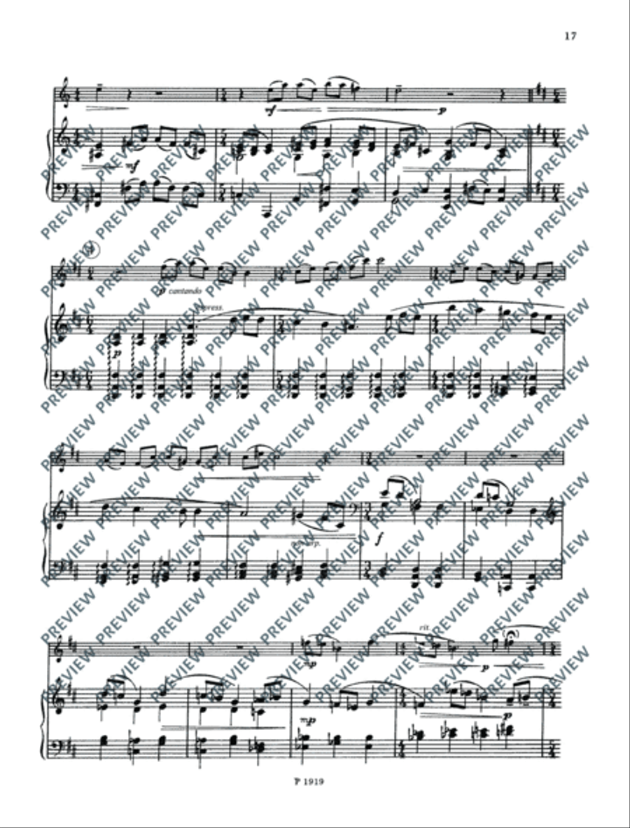 Sonata Piano Accompaniment scores gallery preview page 18