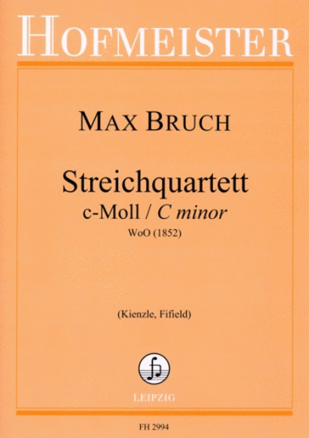 Streichquartett c-Moll, WoO (1852)