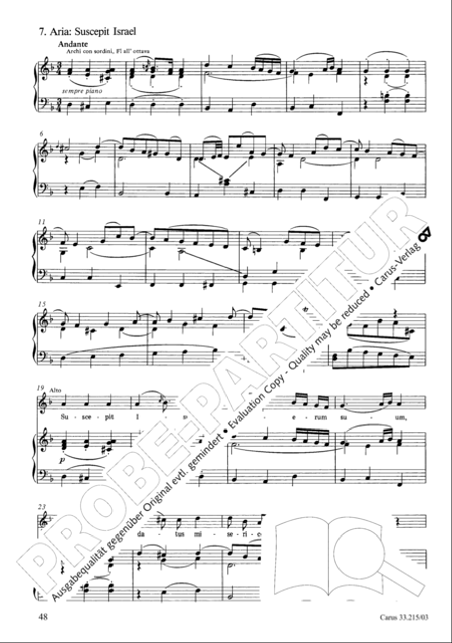 Magnificat Magnificat 4-Part scores gallery preview page 49