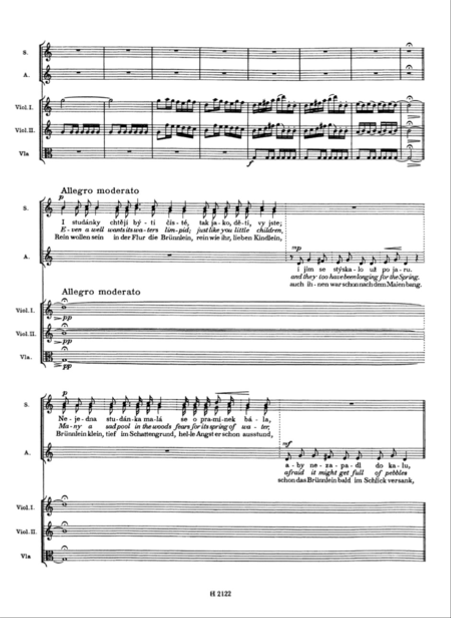 Das Maifest der Brünnlein Women's Choir scores gallery preview page 2