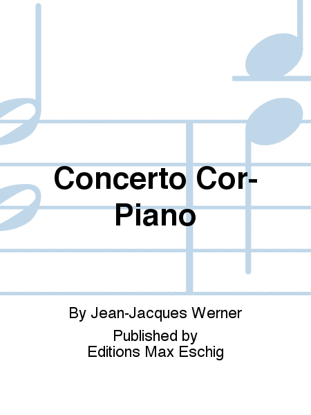 Concerto Cor-Piano