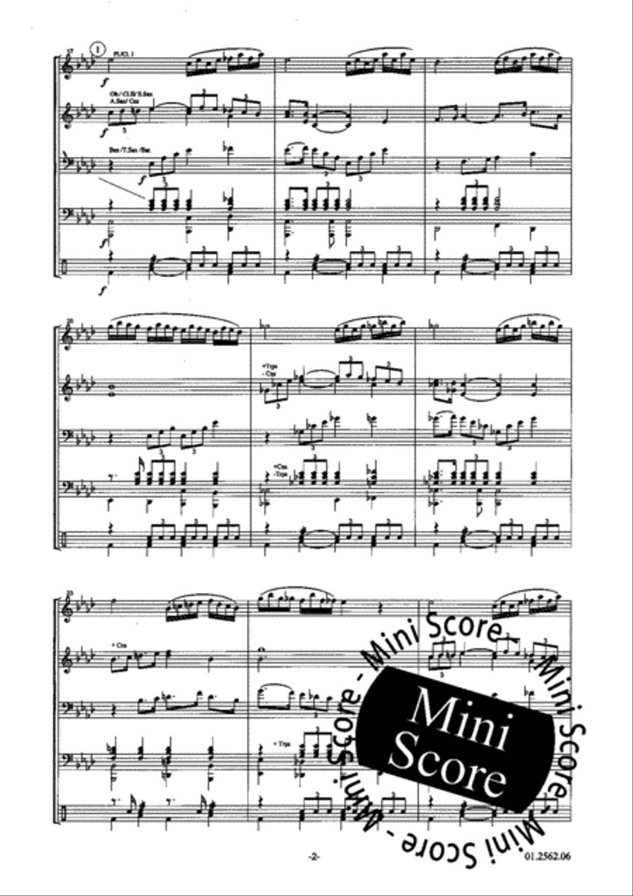 Omaggio a S.E.M. Omaggio a S.E.M. Concert Band scores gallery preview page 40
