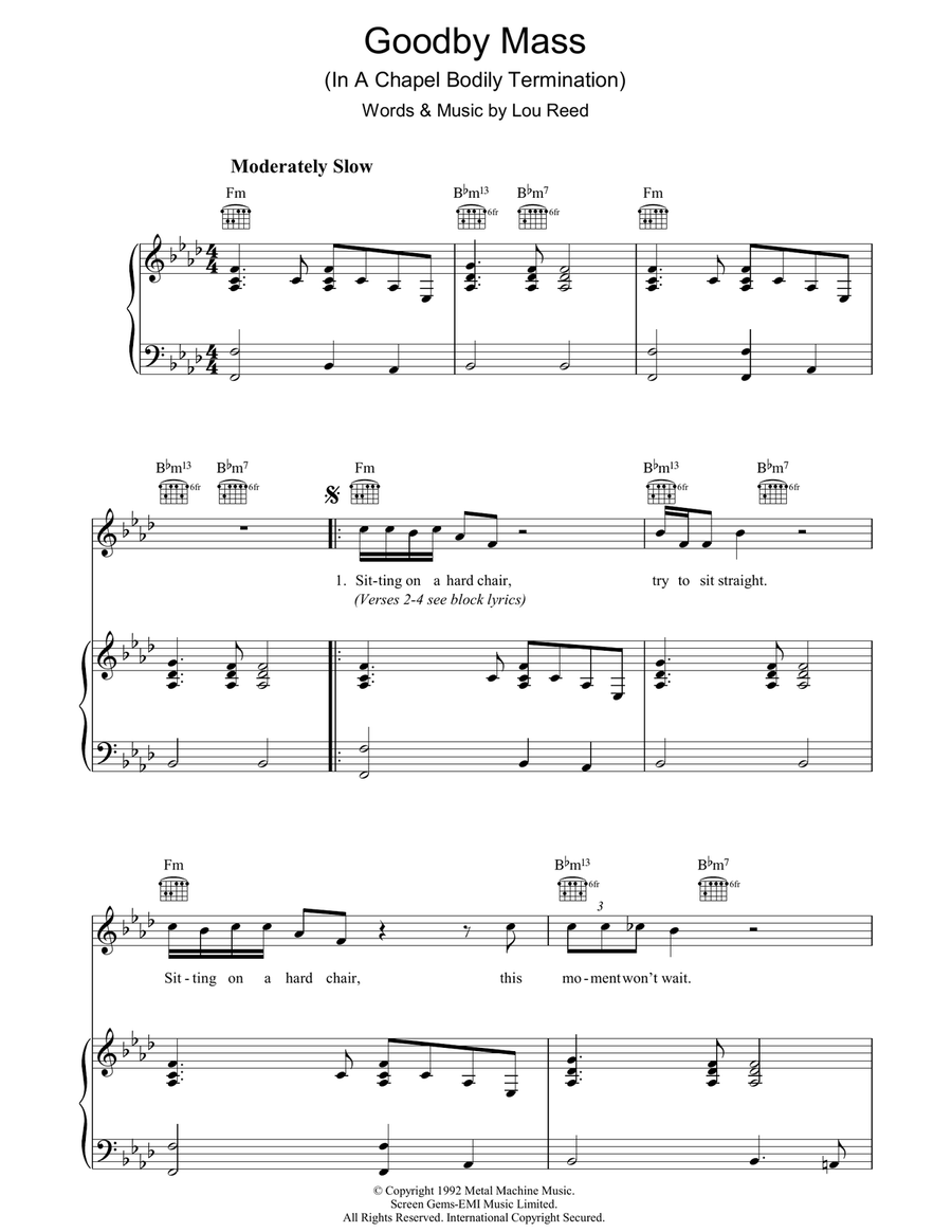 Goodby Mass Goodby Mass Guitar scores gallery preview page 1