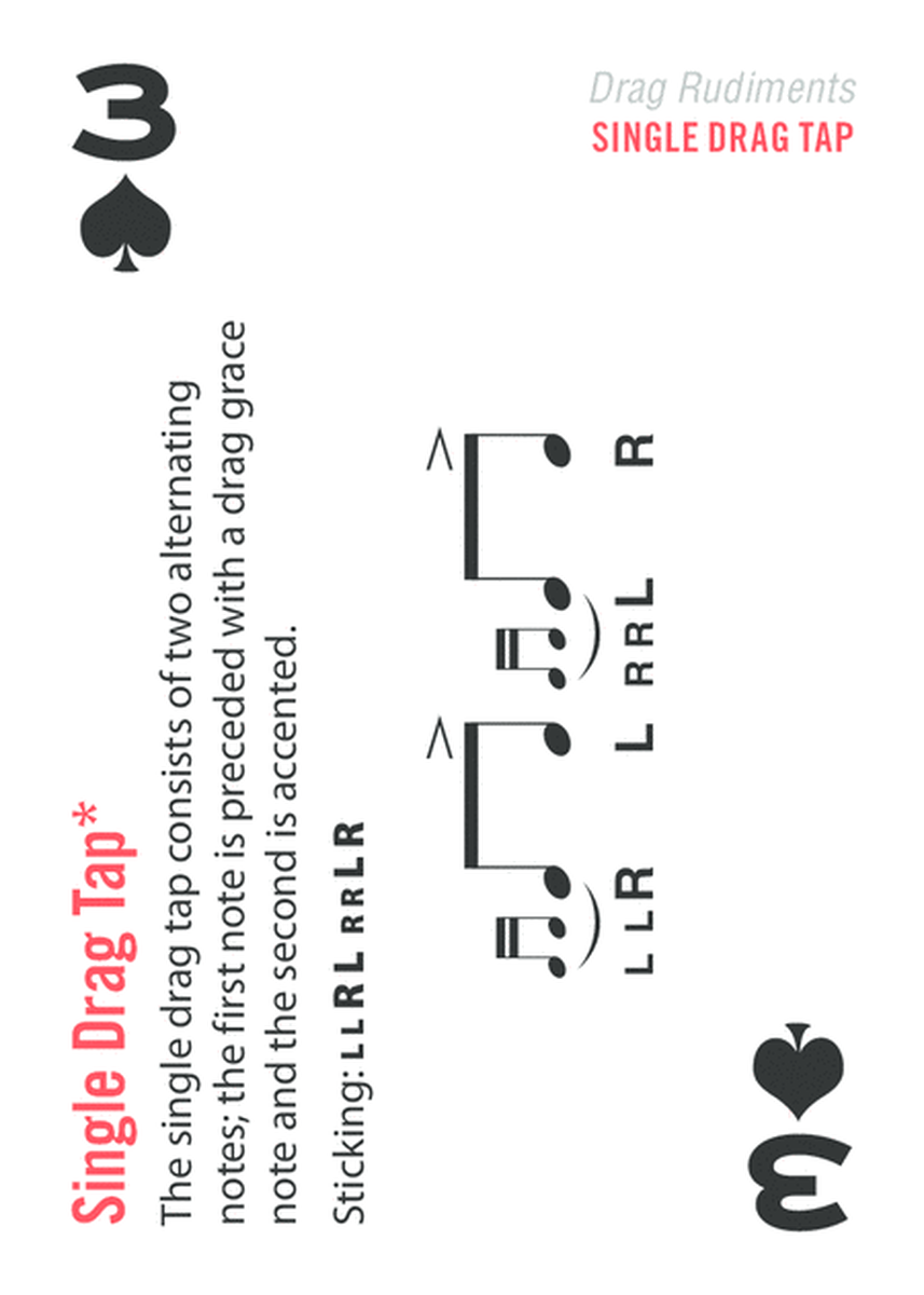 Alfred's Music Playing Cards -- International Drum Rudiments