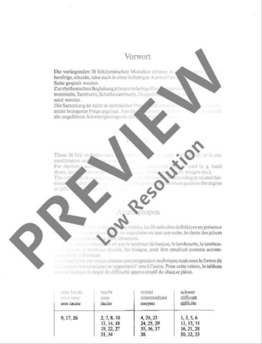 Folklore international Folklore international Clarinet Duet scores gallery preview page 4