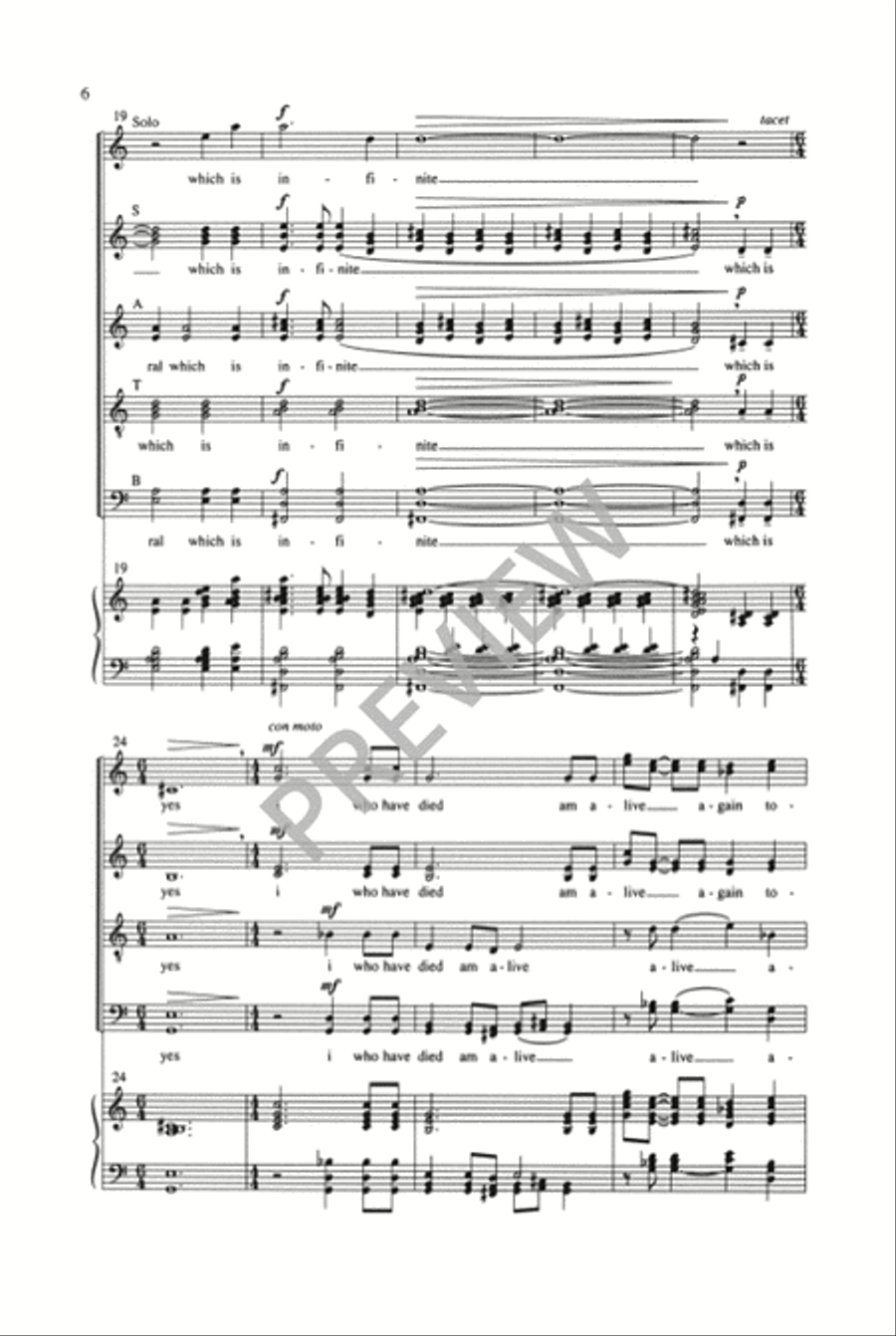 i thank You God for most this amazing day Divisi scores gallery preview page 5