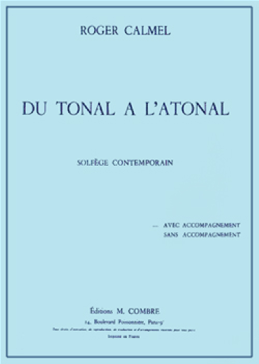 Du tonal a l