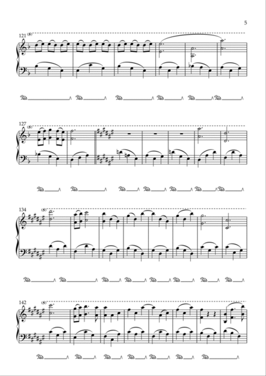 Le Vent, Le Cri Easy Piano scores gallery preview page 5