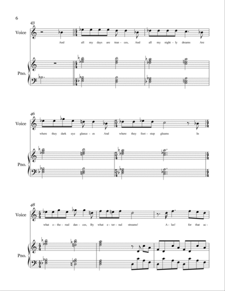 A Demon in My View Vocal Duet scores gallery preview page 6