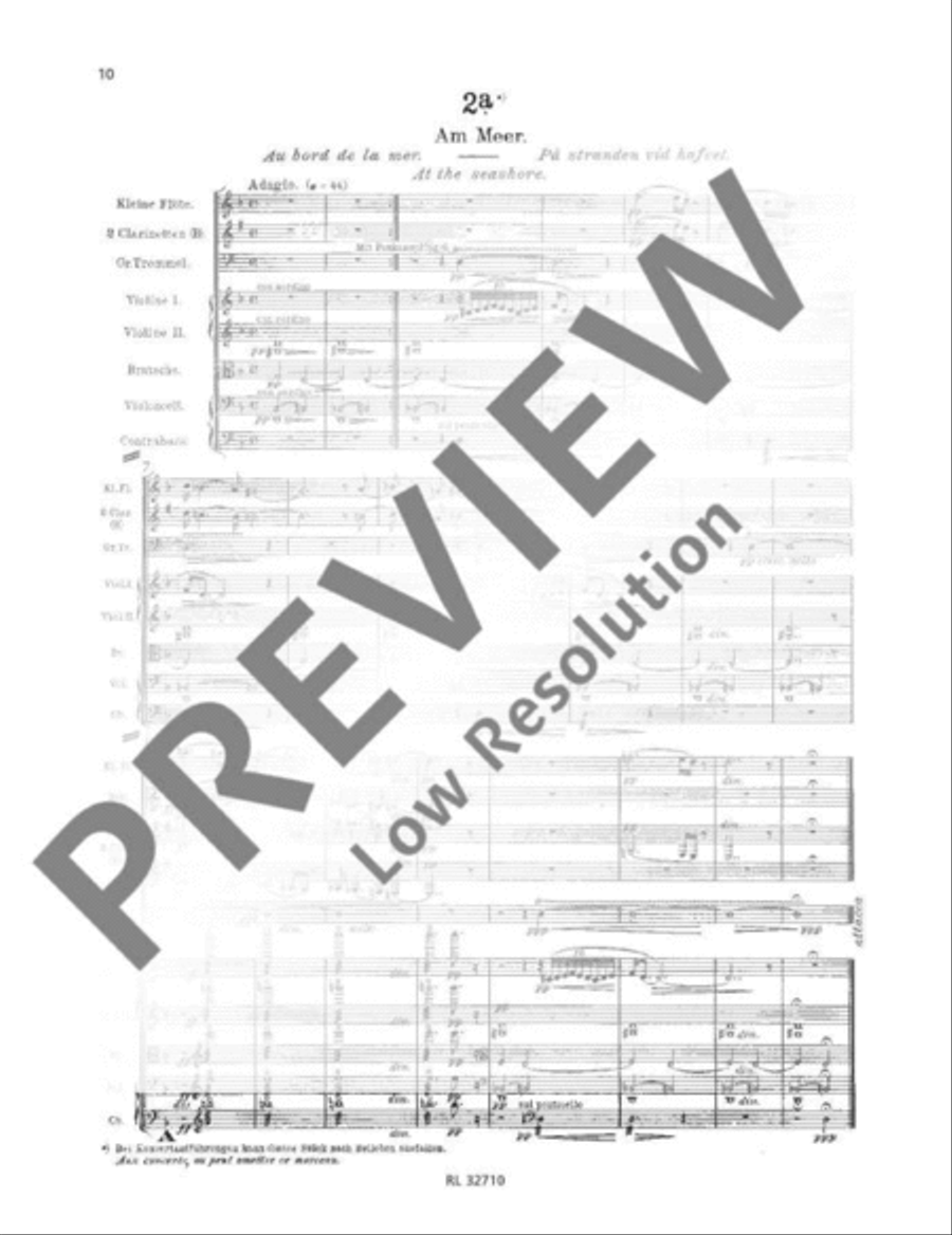 Pelléas et Mélisande Chamber Orchestra scores gallery preview page 11