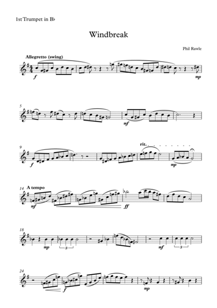 Windbreak - Brass Quartet image number null