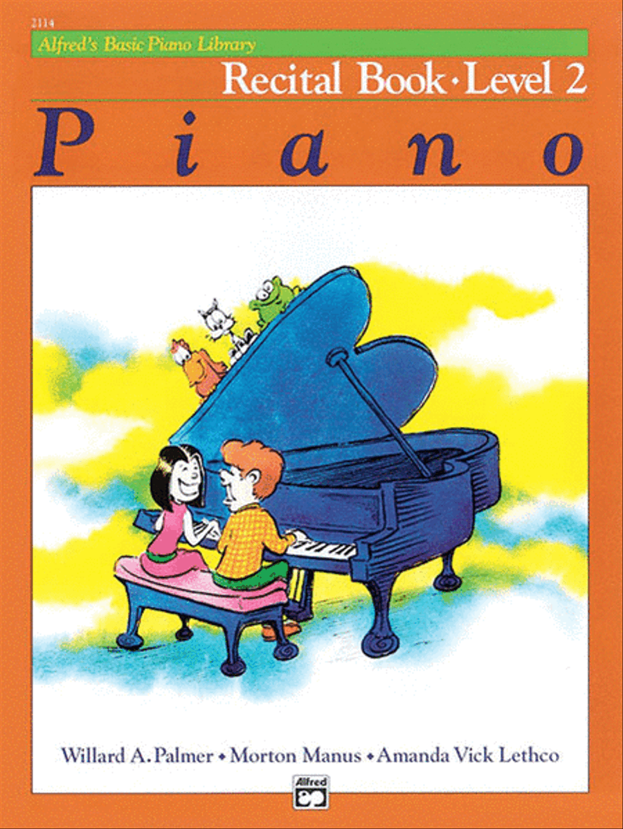 Alfred's Basic Piano Course Recital Book, Level 2 Piano Method scores gallery preview page 1