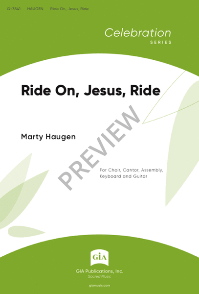 Ride On, Jesus, Ride image number null