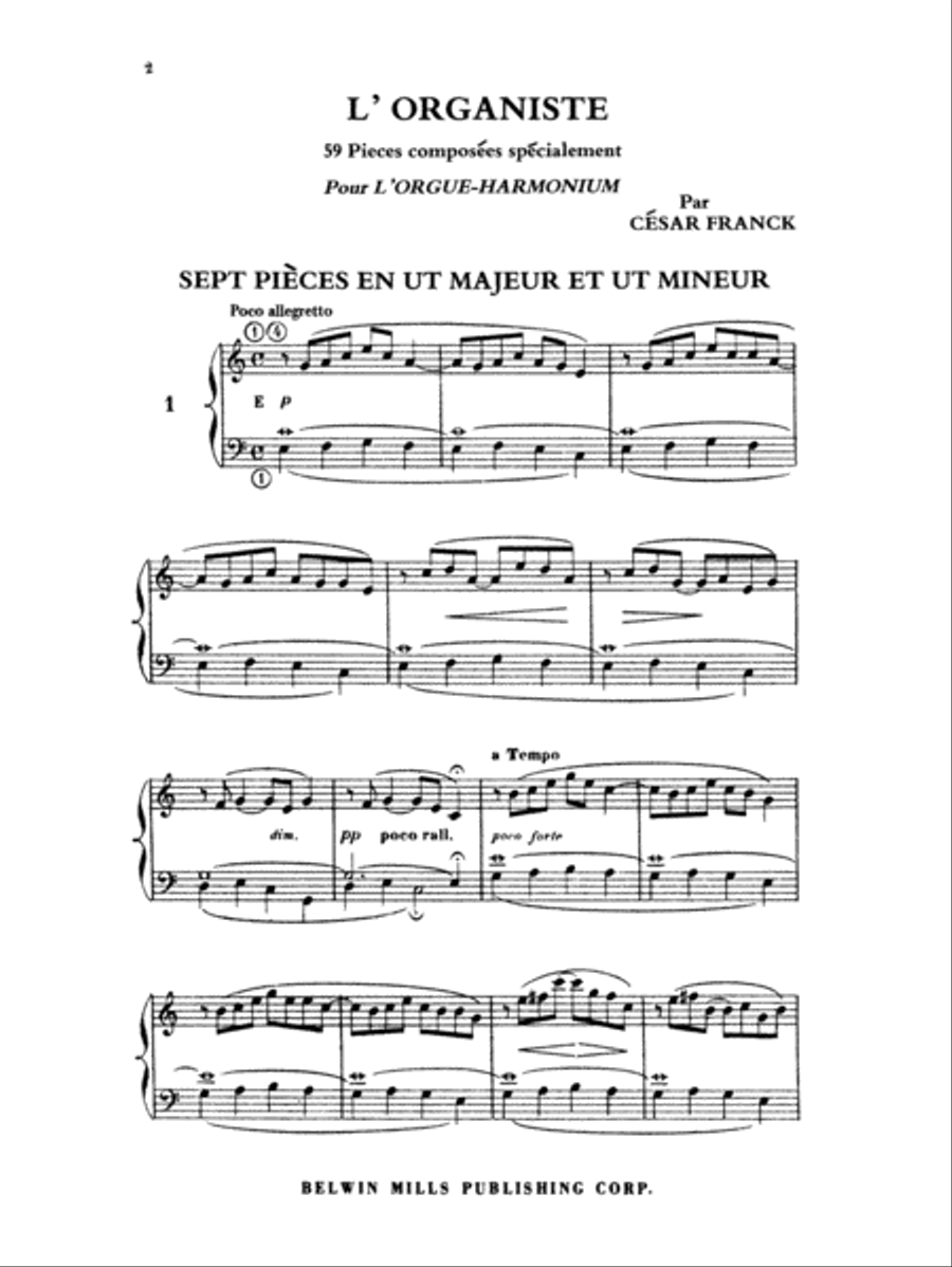 L'Organiste L'Organiste Organ scores gallery preview page 7