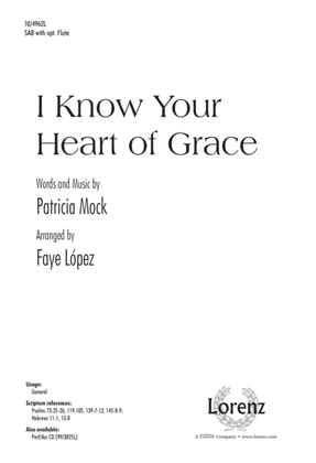 Book cover for I Know Your Heart of Grace