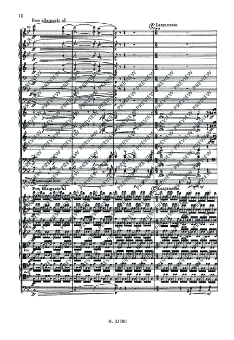 Pohjola's Daughter Orchestra scores gallery preview page 11