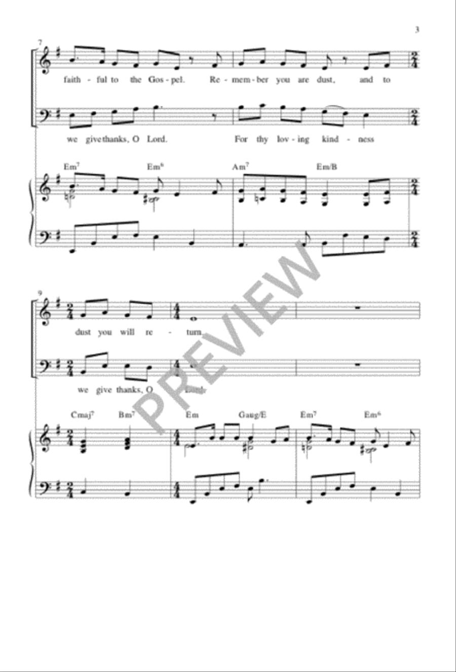 Remember You Are Dust Remember You Are Dust 2-Part scores gallery preview page 4