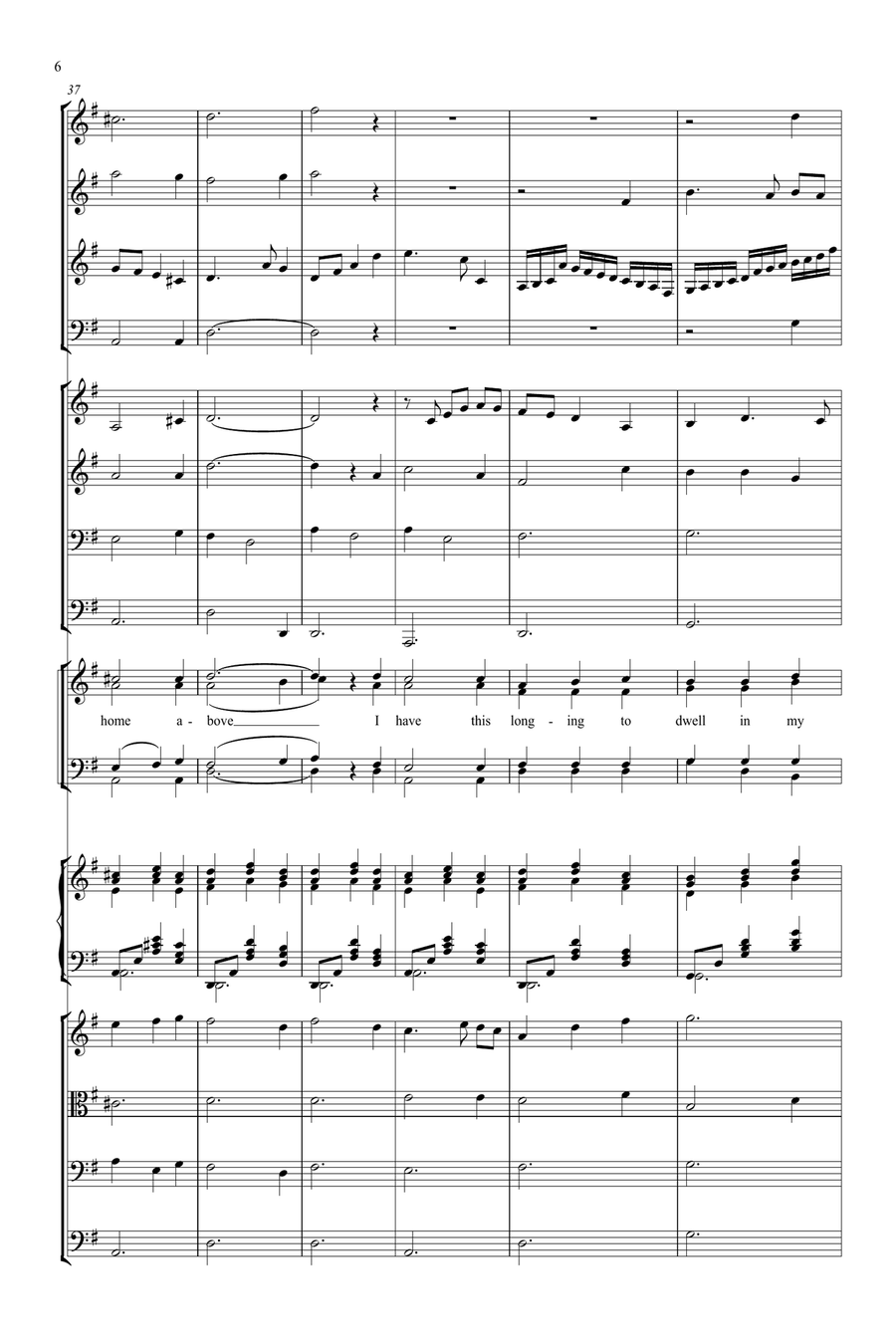 I have a place in Heaven I have a place in Heaven 4-Part scores gallery preview page 6