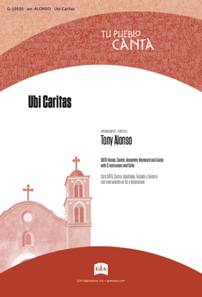 Book cover for Ubi Caritas - Guitar edition