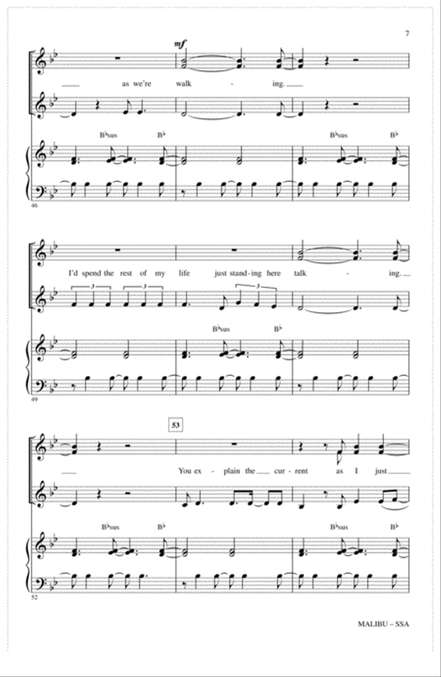 Malibu Malibu SSA scores gallery preview page 6