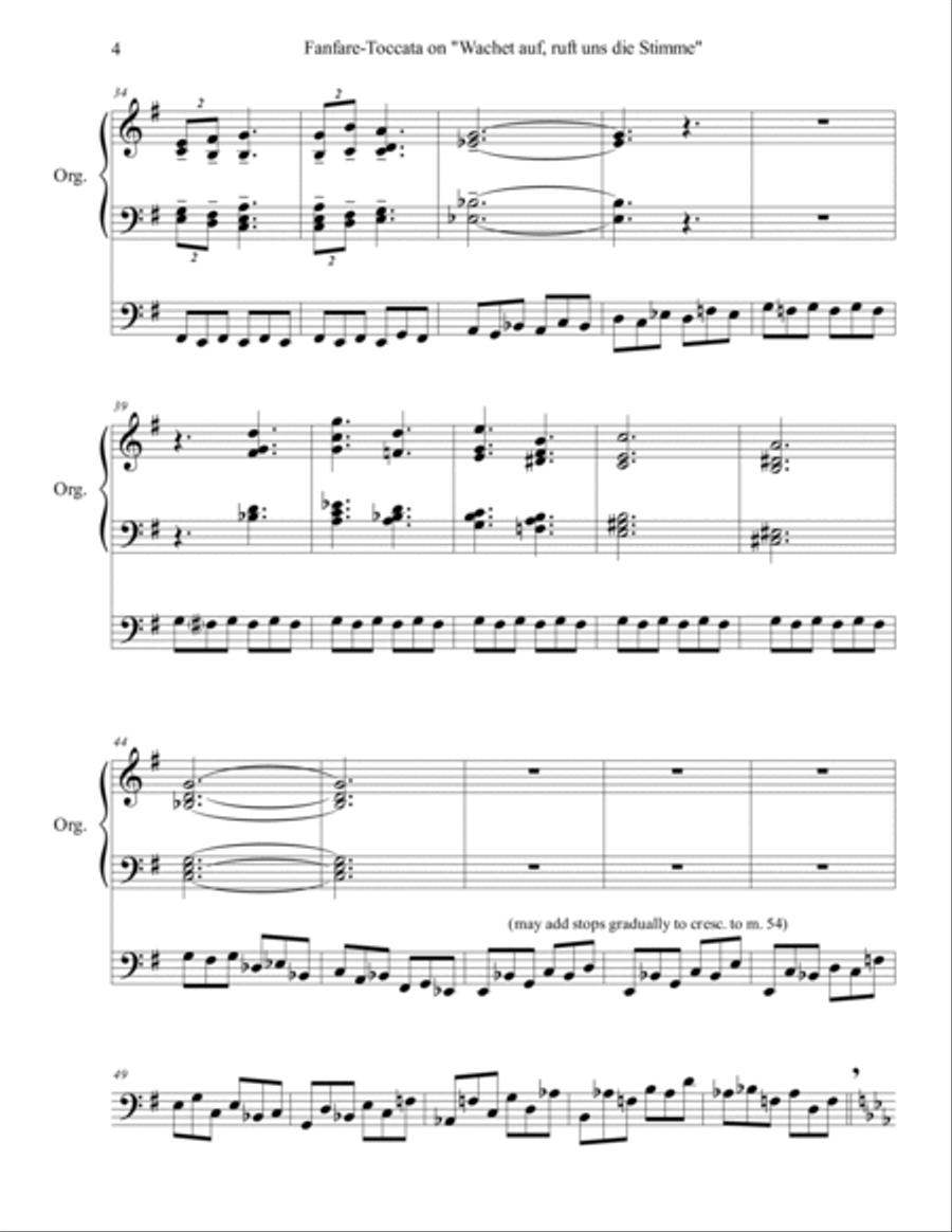 Fanfare-Toccata on 