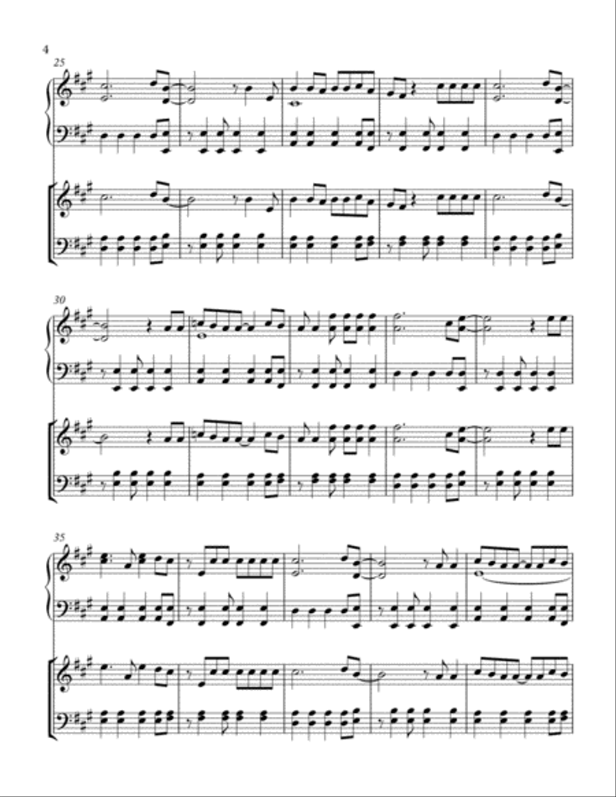 Viva La Vida Piano Trio scores gallery preview page 4