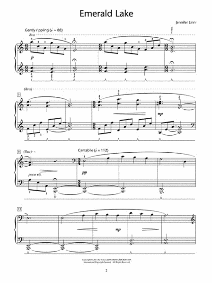 Reflections Piano Method scores gallery preview page 2