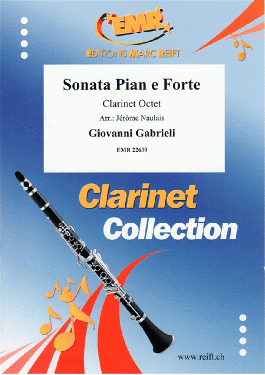 Sonata Pian e Forte Clarinet scores gallery preview page 1