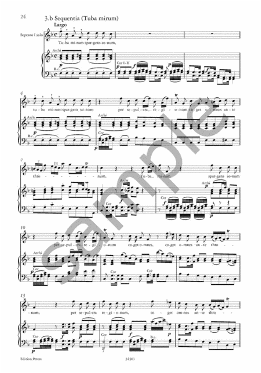 Requiem (Messa de' morti) in C minor (Vocal Score) SA scores gallery preview page 11