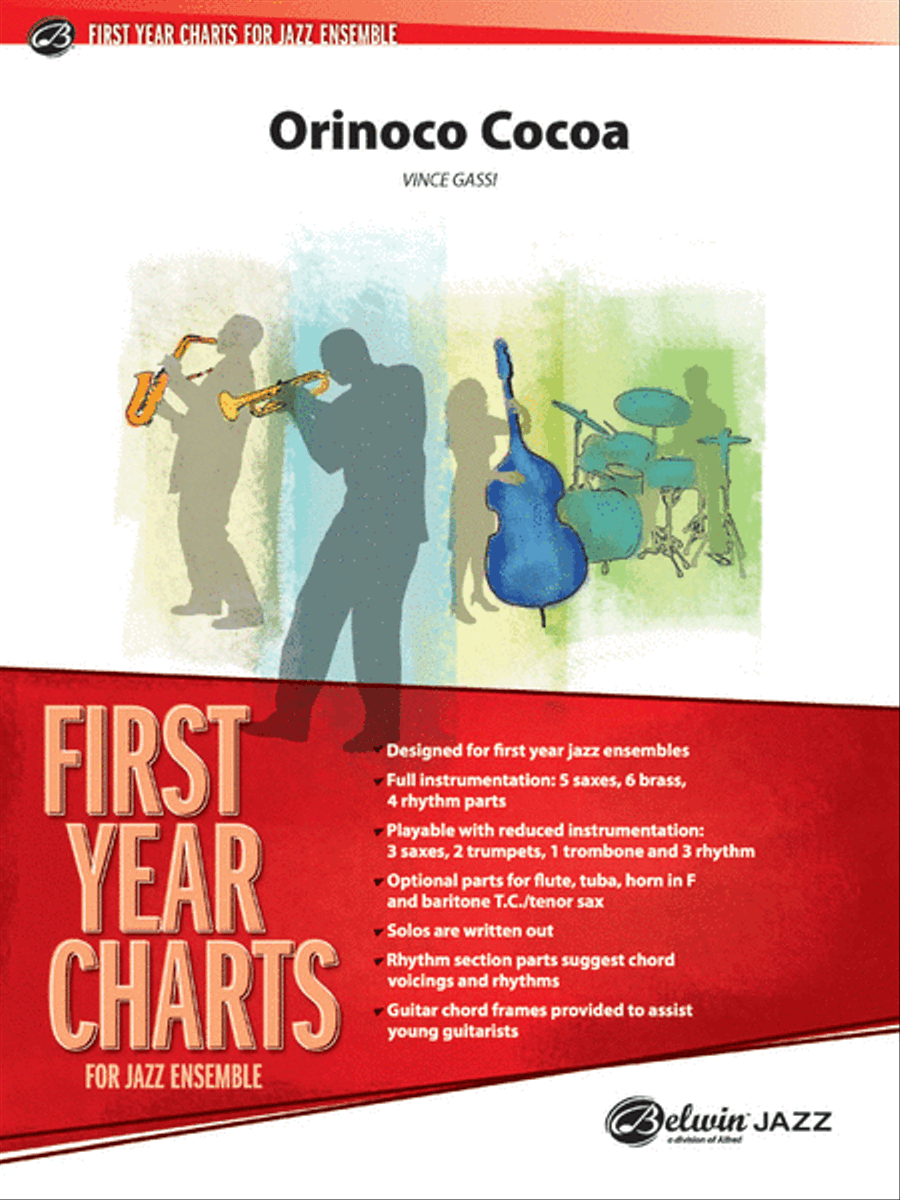 Orinoco Cocoa Jazz Ensemble scores gallery preview page 1