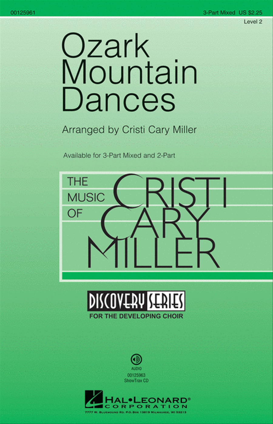 Ozark Mountain Dances 3-Part scores gallery preview page 1