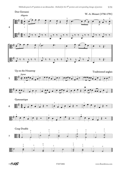 Tuition Book - Viola Method for the 4th Position