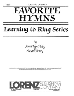 Book cover for Learning to Ring Favorite Hymns