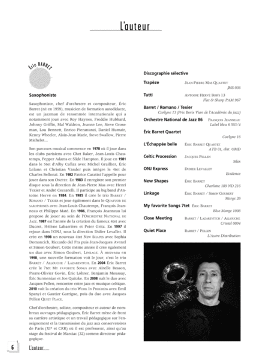 Gammes et arpeges pour le jazz Score scores gallery preview page 4